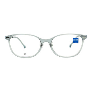 蔡司（ZEISS）光学镜架全框钛ZS23715LB030M男女款配镜眼镜框+蔡司防蓝光1.67