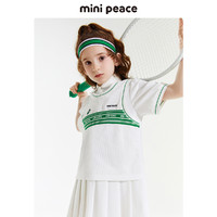 Mini Peace minipeace太平鸟童装女童连衣裙夏新运动风儿童裙子
