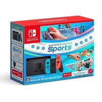 Nintendo 任天堂 switch续航彩主机+sports运动数字版游戏套装 日版