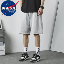 NASA BASE  男士五分休闲短裤