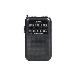 KENKO 肯高收音机FM袖珍KR-011AWF兼容FM含耳机进口