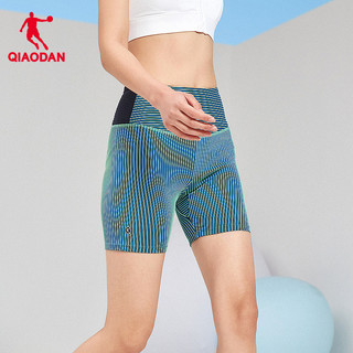 中国乔丹马拉松专业半弹短裤女士夏季吸湿排汗透气跑步压缩裤
