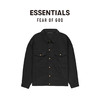 FEAR OF GOD ESSENTIALS牛仔夹克美式高街潮牌简约复古潮流时尚宽松百搭经典复古外套 玄英黑 Jet Black M