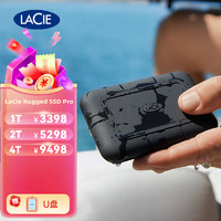 LACIE/雷孜 雷孜（lacie） 小金刚 移动固态硬盘 Type-C/雷电3 Rugged SSD Pro套装版 2TB