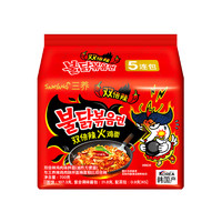 SAMYANG 三养 火鸡面韩国进口泡面核弹面140g*5包*8袋双倍辣方便面