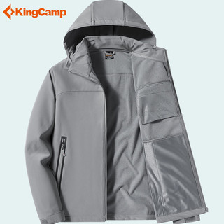 KingCamp冲锋衣男季防风防水运动登山服外套户外休闲夹克衫