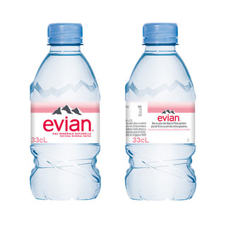 依云（evian） 矿泉水 法国 330ml 