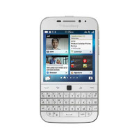黑莓（BlackBerry）/Classic Q20全键盘智能三网通电信戒网4G手机 白色(联通3G移动2G版) 套餐二