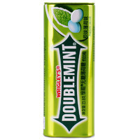 88VIP：DOUBLEMINT 绿箭 原味薄荷糖 23.8g*6瓶