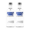绝对伏特加全球直采 Absolut Vodka 绝对伏特加原味经典洋酒500ml一瓶一码 500mL 2瓶