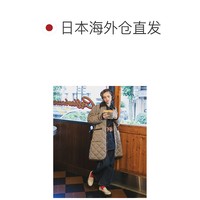 日本直邮forksy. 女士冬季防寒保暖中长款棉服 大领设计时尚休闲