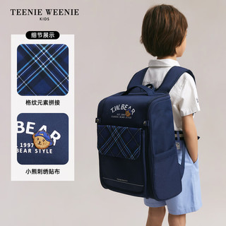 Teenie Weenie Kids小熊童装24年春男女童1-3年级减压透气书包 红色 FRE