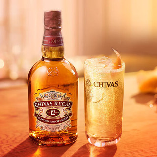 春焕新：CHIVAS 芝华士 12年 调和 苏格兰威士忌 40%vol  1000ml*2瓶装 进口洋酒