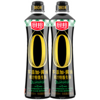 88VIP：厨邦 酱油零添加原汁特级生抽500ml*2酿造特级调味炒菜凉拌点蘸