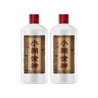 小糊涂仙 小糊涂神 浓香型白酒 纯粮酿造  52度 600mL 2瓶 小糊涂神佳酿