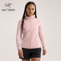 ARC'TERYX 始祖鸟 ARC’TERYX始祖鸟 KYANITE LT HOODY  轻量 女子 抓绒衫 Alpine Rose/夕雾粉 M