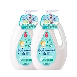 Johnson & Johnson 强生 婴儿多肽牛奶系列 沐浴露 1kg*2瓶