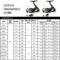 DAIWA 达亿瓦 CROSSFIRE LT 1000 鱼线轮