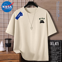 NASA ADIMEDAS 男士纯棉短袖T恤*2件