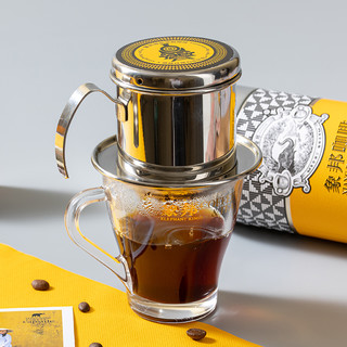 象邦咖啡粉越南咖啡滴滤式中度烘焙现磨香醇浓郁原味纯黑咖250克