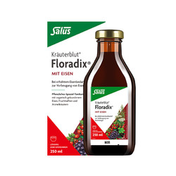 Salus Floradix 德国铁元红铁口服液成人孕妇儿童补铁补气血250ml