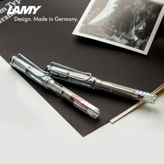 LAMY 凌美 德国凌美 vista自信系列透明钢笔墨水笔/宝珠笔签字笔官方旗舰店 礼盒套装学生练字礼物专用