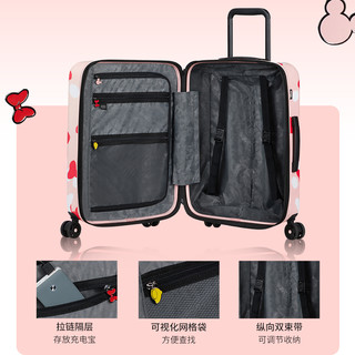 Samsonite 新秀丽 男女行李箱漫威米妮可扩展旅行箱万向轮密码拉杆箱20寸 55C