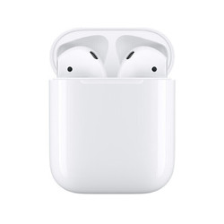 Apple 苹果 Airpods2 苹果无线蓝牙耳机二代有线充电版入耳式 AirPods2