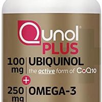 Qunol 辅酶Q10营养补充剂 有助心脏 每瓶90粒软胶囊 无味 不含麸质 1件装 适合成人