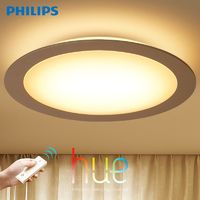 百亿补贴：PHILIPS 飞利浦 Hue房间吸顶灯HomeKit智能led新款圆形儿童卧室简约超薄