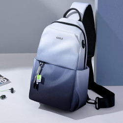 golf高尔夫胸包男士斜挎包男女渐变单肩包防泼水手机ipad包运动腰包