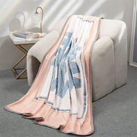 MERCURY 水星家纺 家用床上用品法兰绒毯DH 巡音回廊法兰绒毯 150cm×200cm