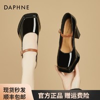 DAPHNE 达芙妮 超高跟鞋女春夏2024新款防水台玛丽珍法式气质单鞋