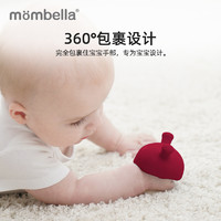 Mombella 妈贝乐 小蘑菇安抚牙胶小月龄宝宝防吃手玩具磨牙棒咬胶2346个月