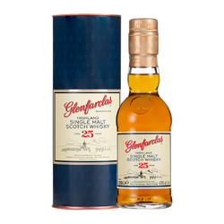 glenfarclas 格兰花格 25年苏格兰高地单一麦芽威士忌200ml礼盒收藏