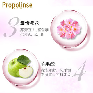 比那氏（Propolinse）漱口水去除烟渍清洁口腔全效防护600ml 去烟渍600ml