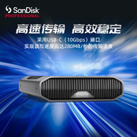 SanDisk professional 闪迪大师 极客 22TB 企业级桌面移动硬盘 3.5英寸大容量 USB3.2 传输速度280MB/S 专业高速 手机直连