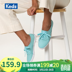 Keds 低帮平底帆布鞋小蓝鞋WF61866
