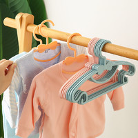 儿童衣架防滑婴儿新生儿衣撑家用叠挂可伸缩小中大童宝宝挂晾衣服
