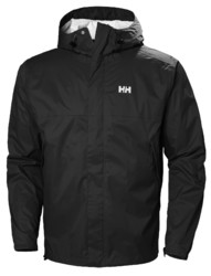 HELLY HANSEN 哈雷汉森 防雨夹克 黑色,Medium