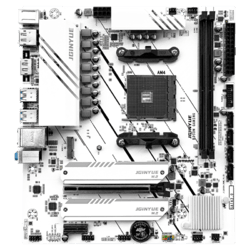 JINGYUE 精粤 B550M/B450M主板AM4锐龙R5 4000/5000系DDR4内存电脑游戏主板 精粤B550M GAMING主板