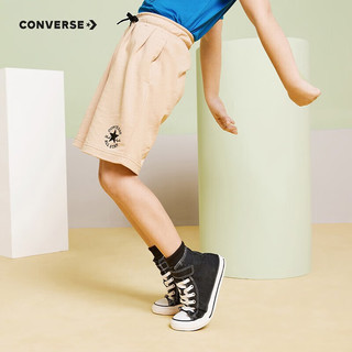 匡威（Converse）儿童装男童裤子夏季纯棉运动短裤外穿星标宽松工装裤子 游猎色 150cm/M