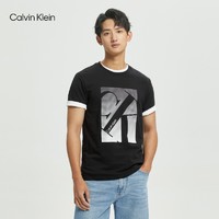 卡尔文·克莱恩 Calvin Klein 情侣款大印花短袖
