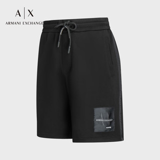 阿玛尼 EMPORIO ARMANIARMANI EXCHANGE24春季AX男装系带腰纯色运动短裤