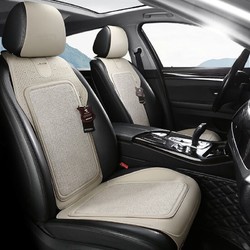nile尼罗河纯亚麻汽车坐垫四季通用高端奥迪a6q8奔驰宝马路虎理想79
