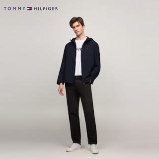 TOMMY HILFIGER【范丞丞同款防晒速干】夏季功能系列24男凉感吸湿夹克36998 藏青色DW5 L