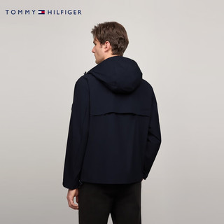 TOMMY HILFIGER【范丞丞同款防晒速干】夏季功能系列24男凉感吸湿夹克36998 藏青色DW5 M