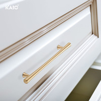 KABO 德国KABO全铜柜门拉手新中式小把手黄铜橱柜简约衣柜抽屉柜子拉手