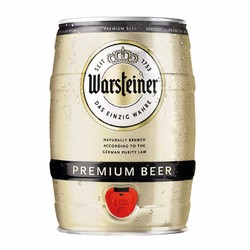 Benediktiner 百帝王 德国原装进口沃斯坦啤酒 5L 1桶 比尔森