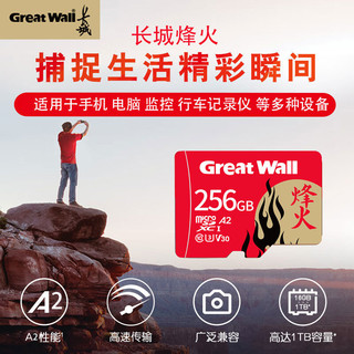 Great Wall 长城 TF卡512G大容量优盘扩容摄影高清存储卡行车记录仪高速内存卡